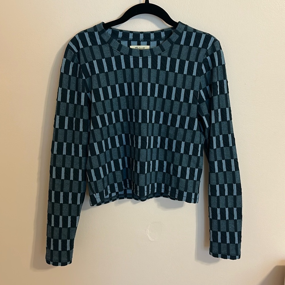 Madewell Cropped LS Tee